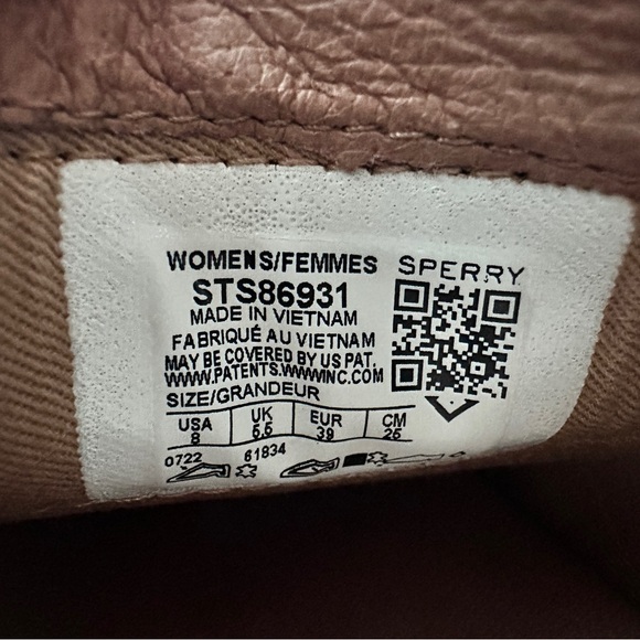 Sperry Women’s Seaport Penny Black Leather Loafer Shoes Size 8 - Picture 10 of 10